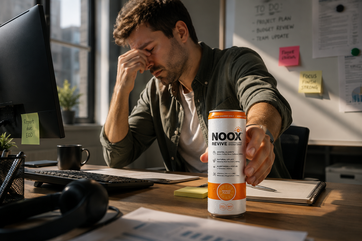 The Energy Drink Built to Beat the 3PM Crash